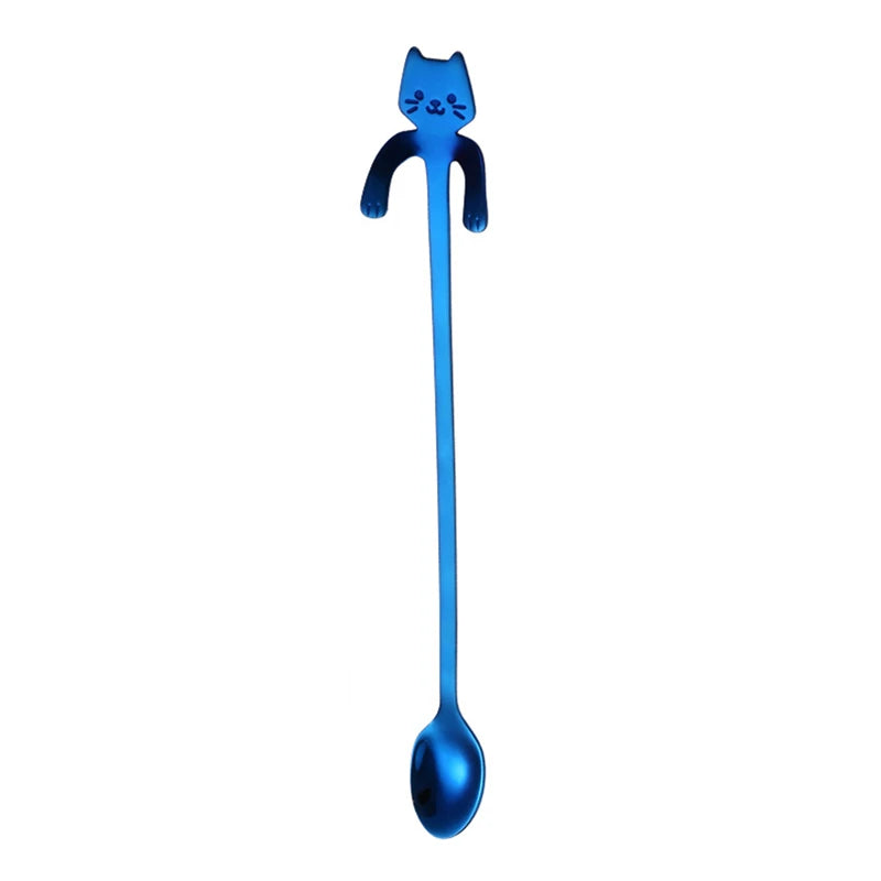 Stainless Steel Cat Coffee Spoon by Love My Pet