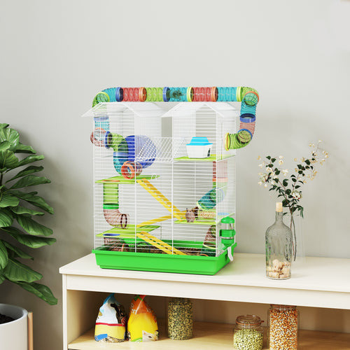 5 Tier Hamster Cage with Tubes and Tunnels by VetsPetStore