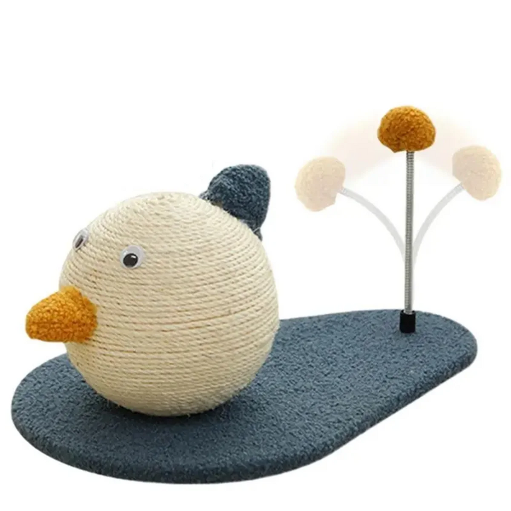 Sisal Cat Scratching Mat Interactive Toy Duck-Shaped by Love My Pet