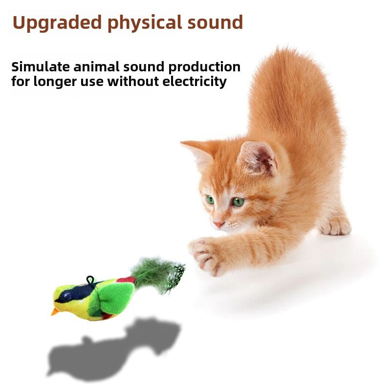 Pet Sound Bird Toy, Safe Material, Durable And Anti-bite, Alleviate Pet Anxiety by Love My Pet
