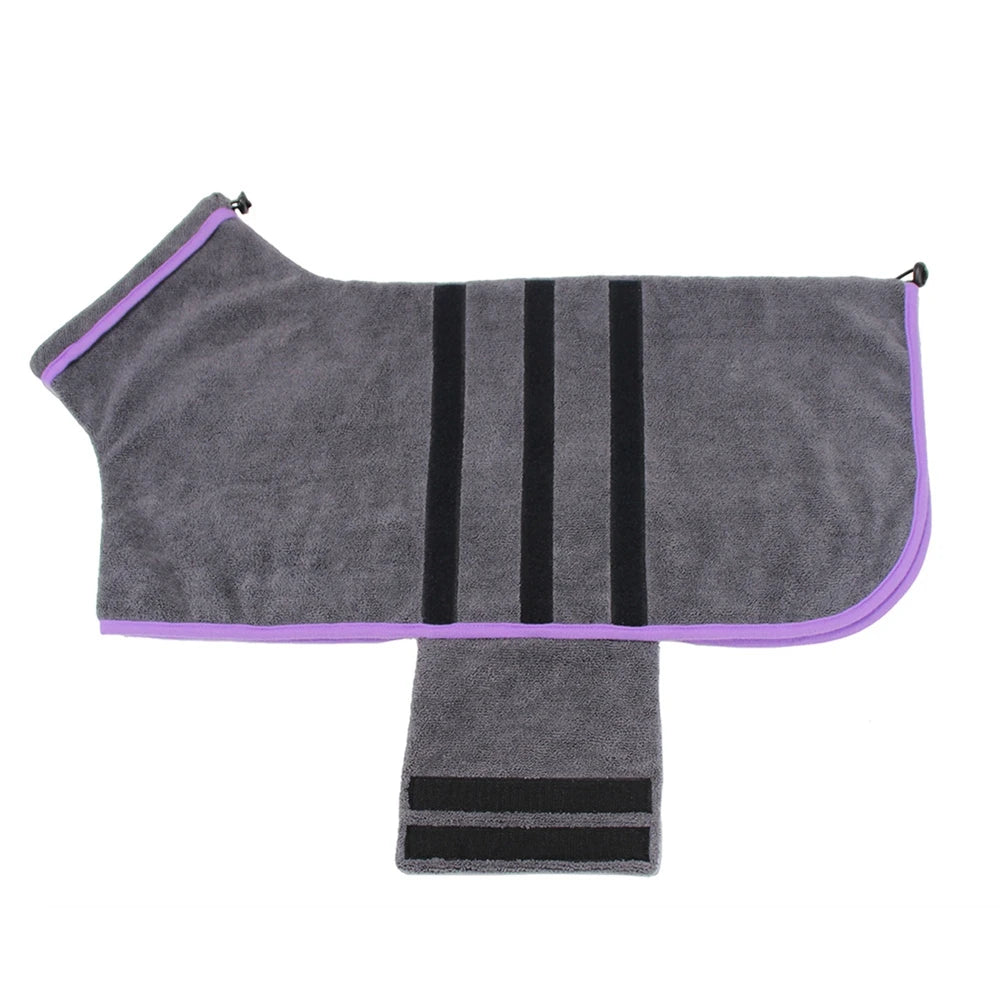 Dog Bathrobe And Towel by Love My Pet