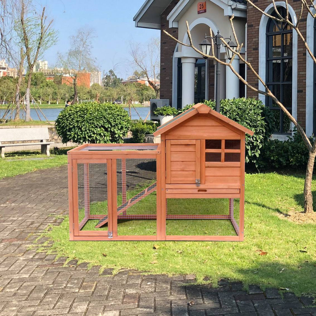Easily-assembled Wooden Rabbit House Chicken Enclosure