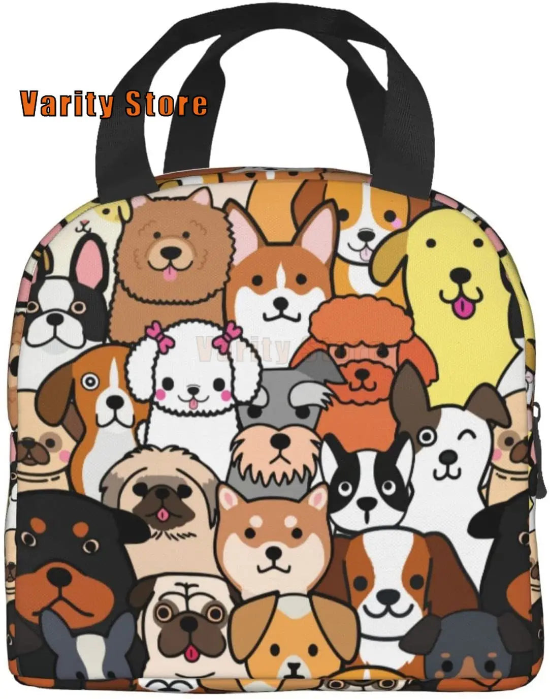 Cartoon Dog Anime Lunch Bag by Love My Pet