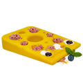 Swiss Cheese Wedge Nylon Dog Chew Toy for Aggressive Chewers | SodaPup by SodaPup/True Dogs, LLC