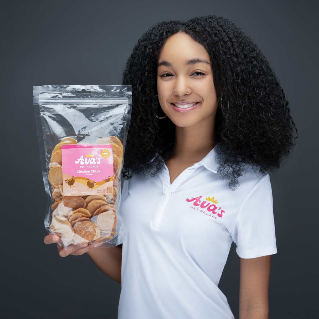 Crispy Dog Treats - Chicken Chips by Ava's Pet Palace