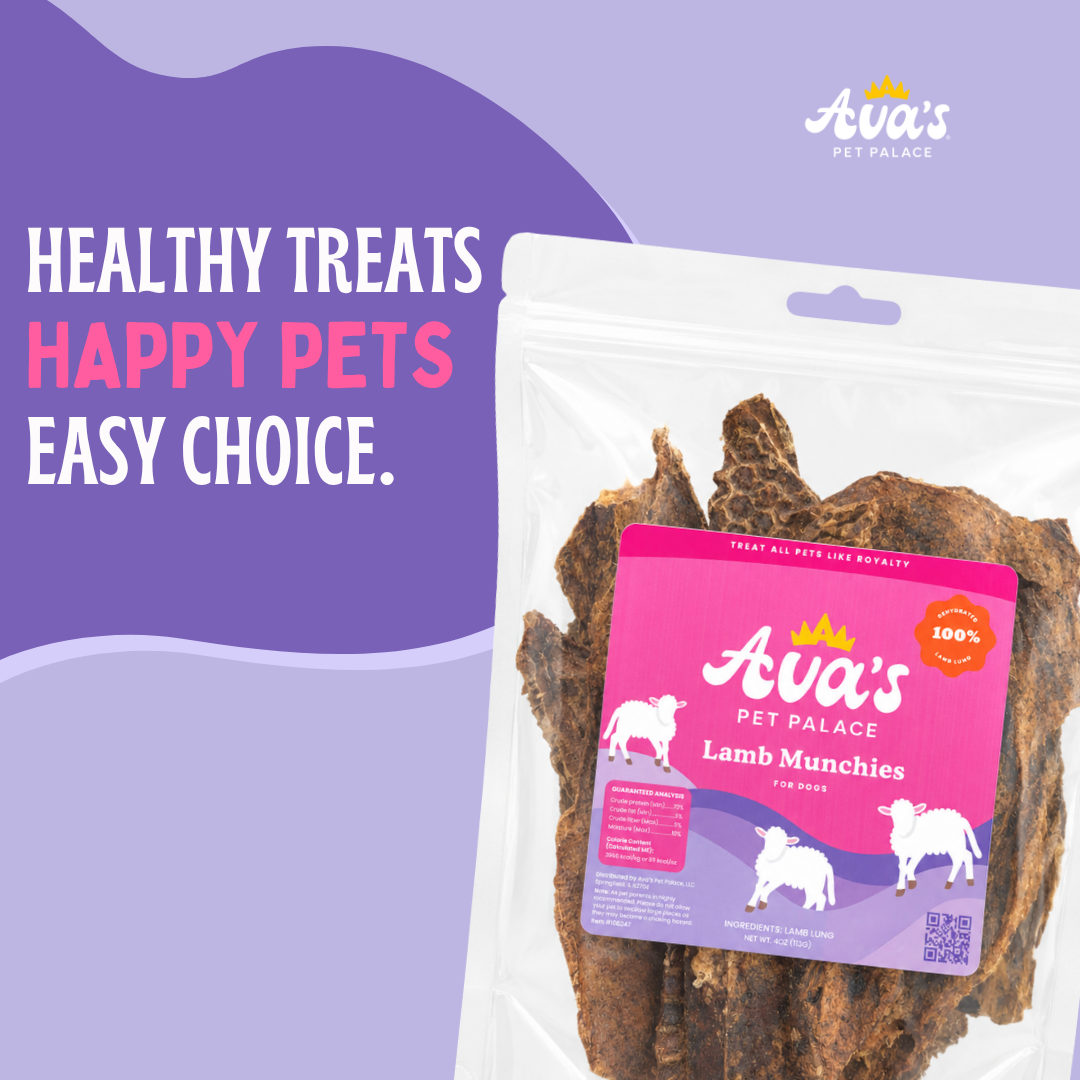 Lamb Dog Treats - Lamb Munchies by Ava's Pet Palace