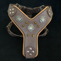 The "Aztec" Grey Harness by Bestia Dog Gear