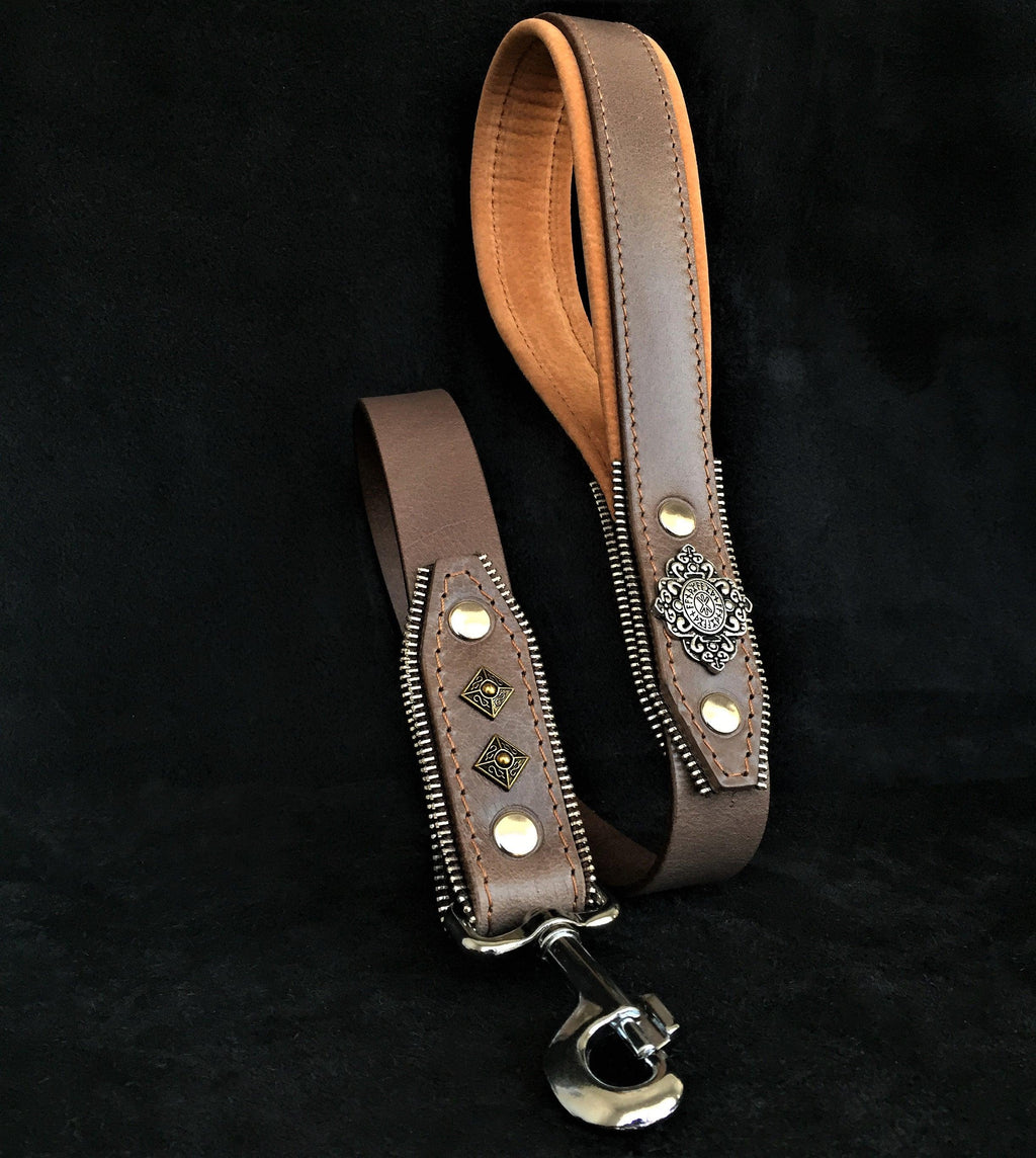 The "Aztec" Grey Harness by Bestia Dog Gear