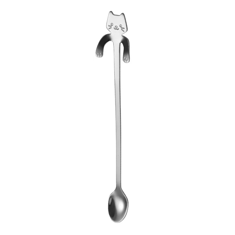 Stainless Steel Cat Coffee Spoon by Love My Pet