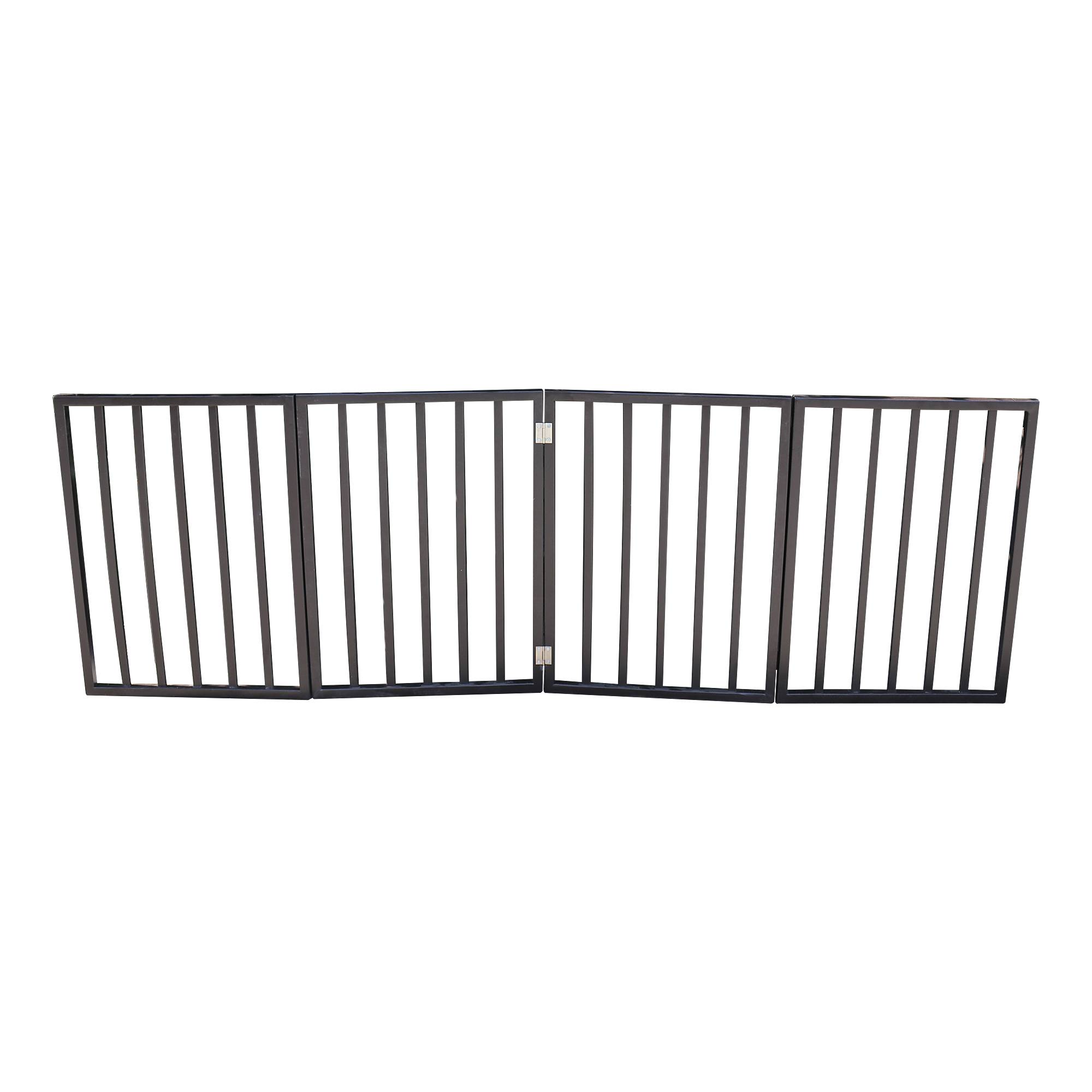 Pet Gate - Dog Gate For Doorways, Stairs, Folding