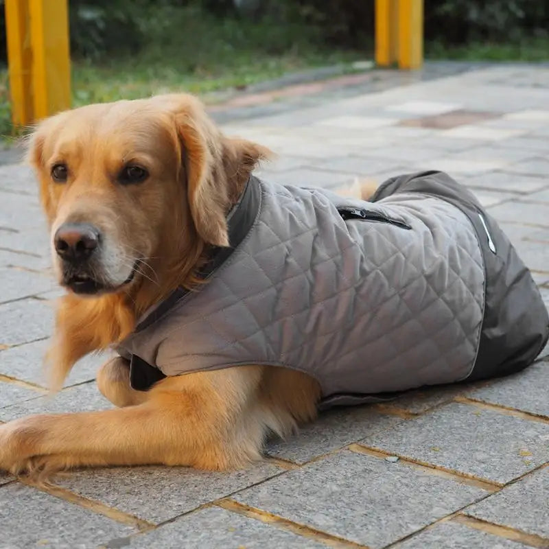 Waterproof Dog Coat Reflective Strips by Love My Pet