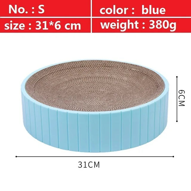 Multiple Shapes Clean Design Cat Scratcher And Couch, 2 in 1