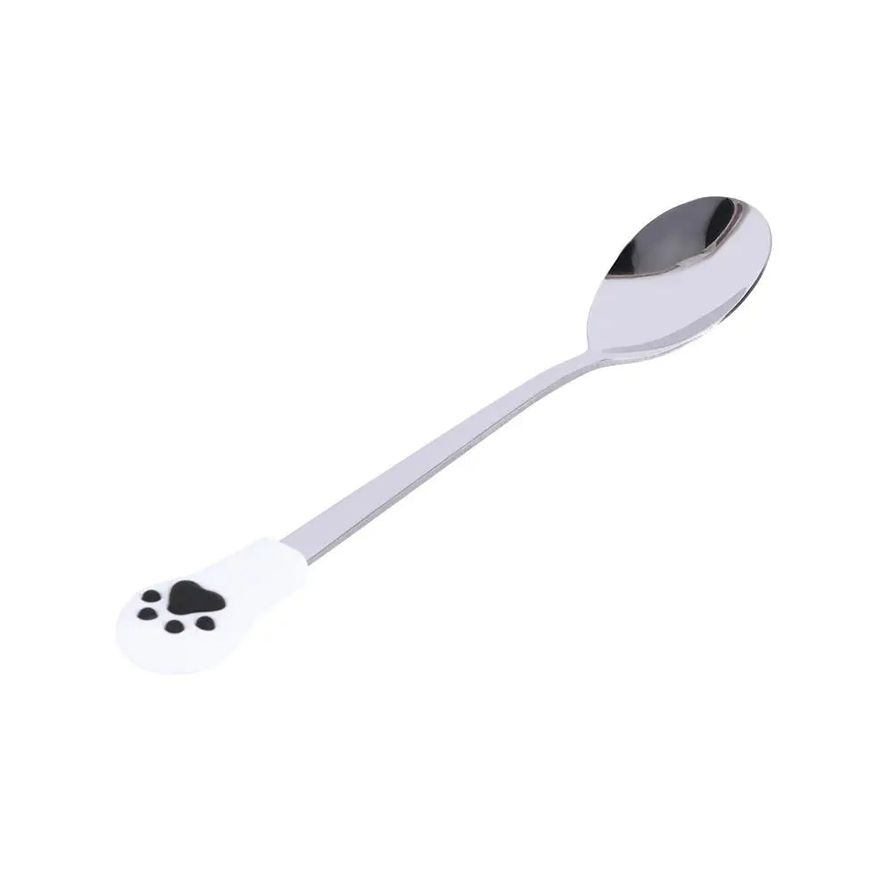 Stainless Steel Cat Paw Spoons by Love My Pet