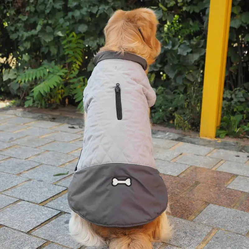 Waterproof Dog Coat Reflective Strips by Love My Pet
