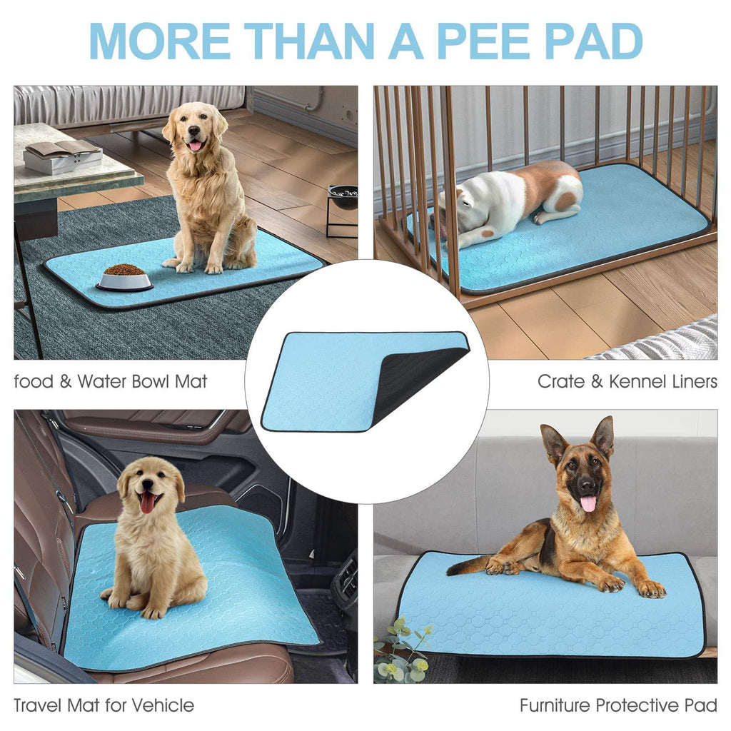 Washable Dog Urine Pad, 34.5 In X 23 In, 2 Packs by Amazing Pet Bargains