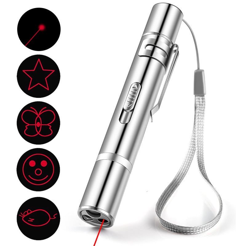 Laser Pointer Cat Toy, Red Dot LED Light Pointer Interactive Toy by VetsPetStore