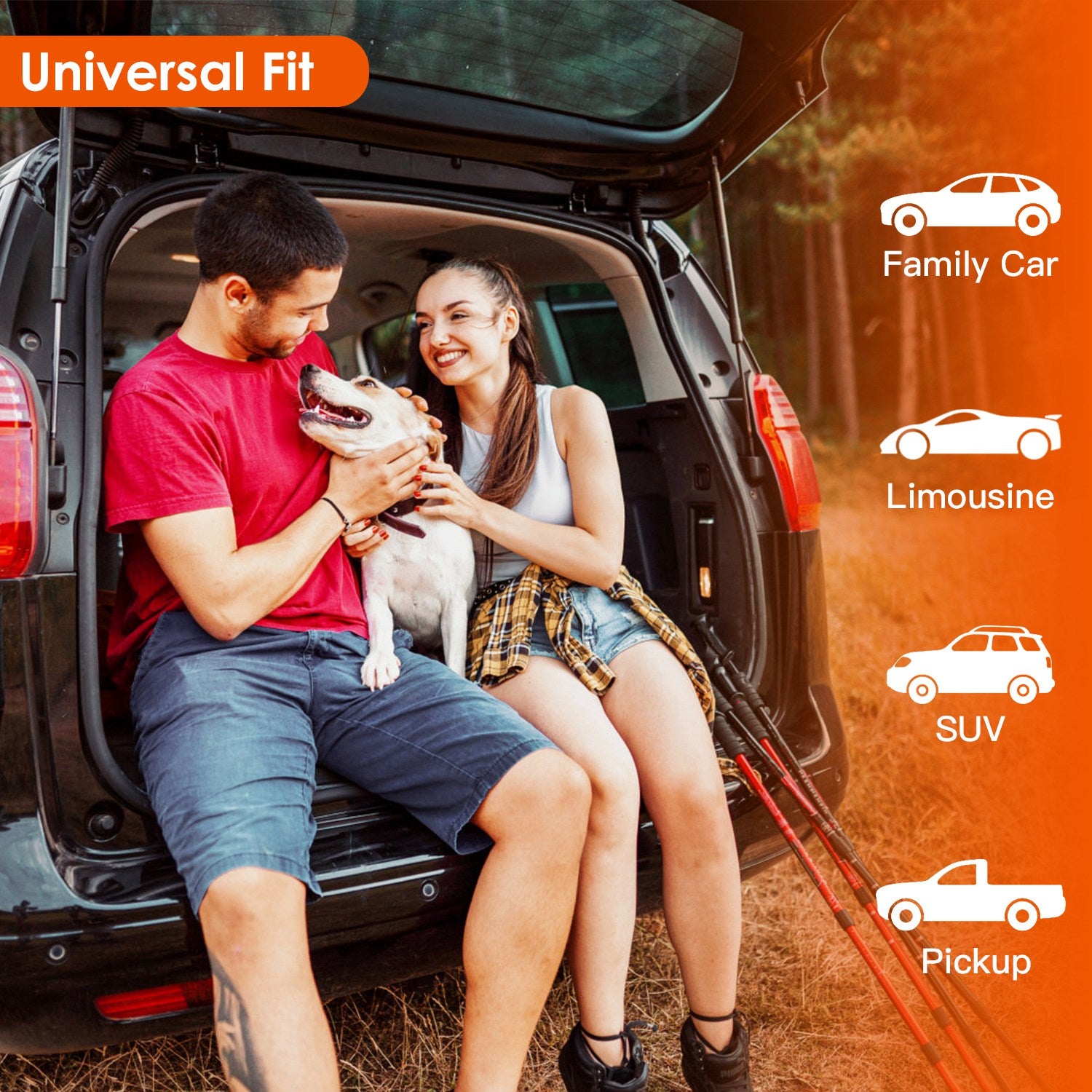 1Pc Dog Car Seat Cover Waterproof Scratchproof Pet Car Rear Protector Mat For Car Truck SUV by VetsPetStore