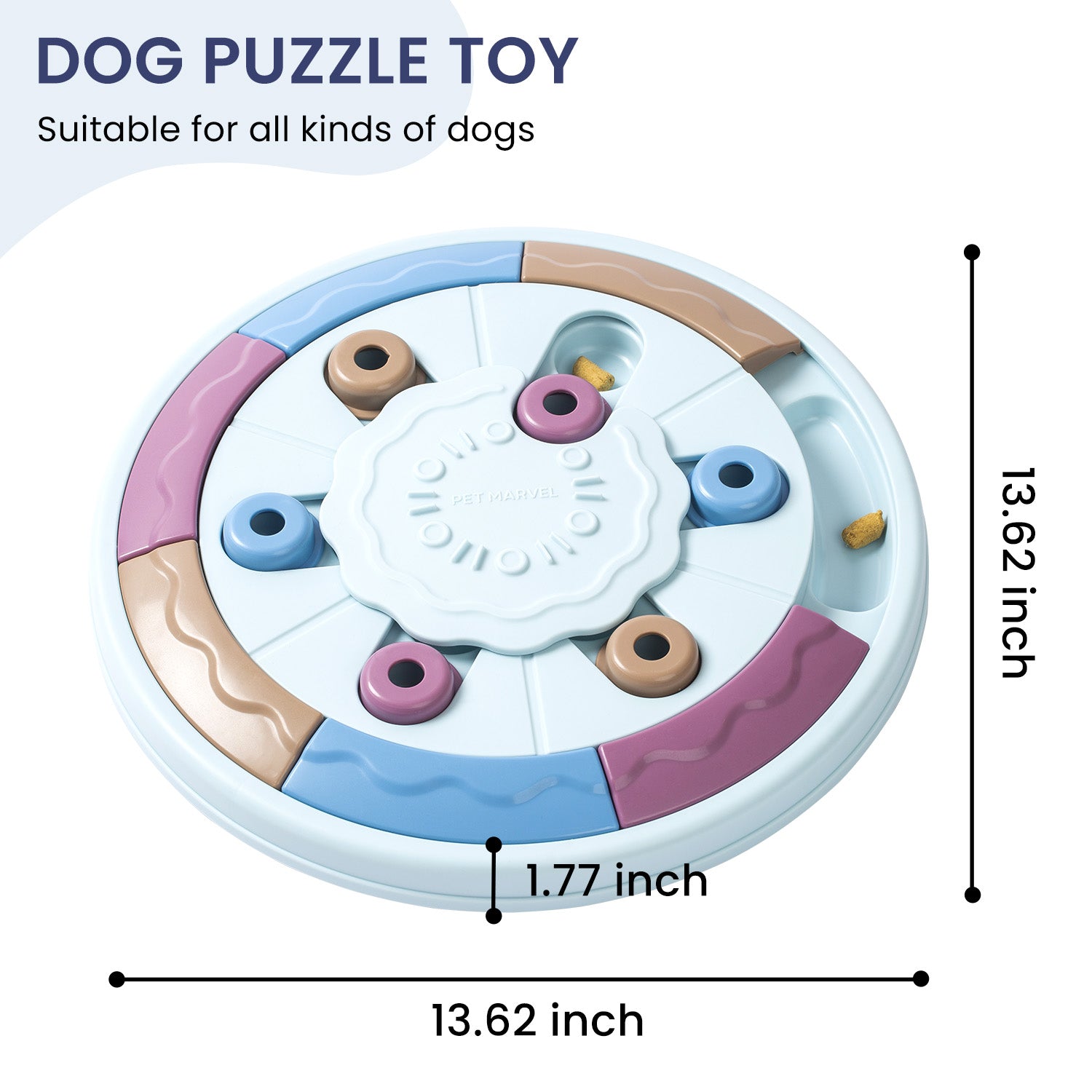 Interactive Puzzle Game Dog Toy by VetsPetStore