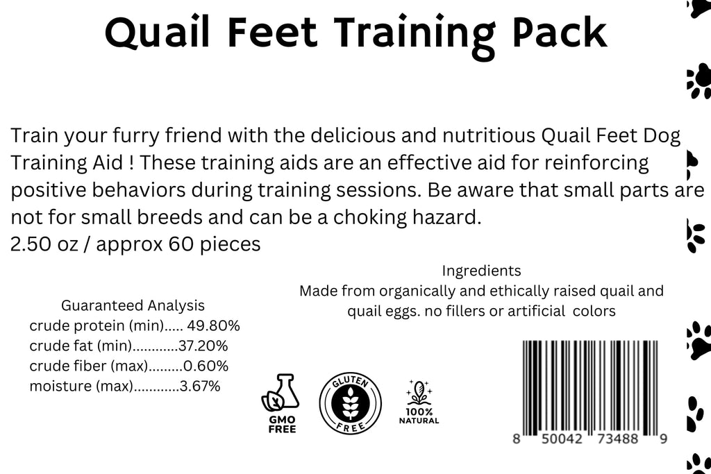 Quail Feet Training Pack