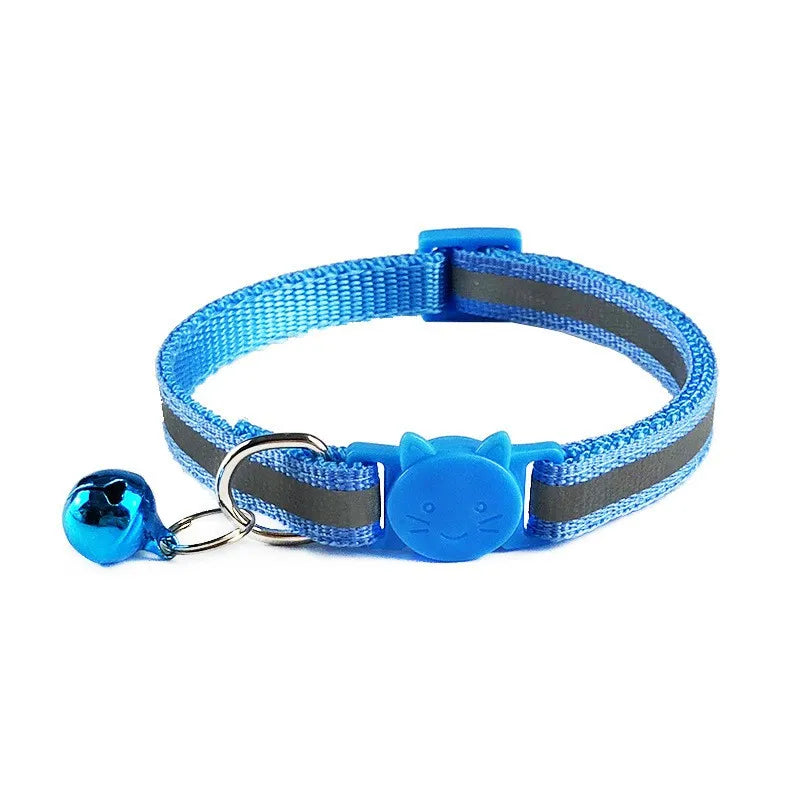 Reflective Multicolor Adjustable Collars by Love My Pet
