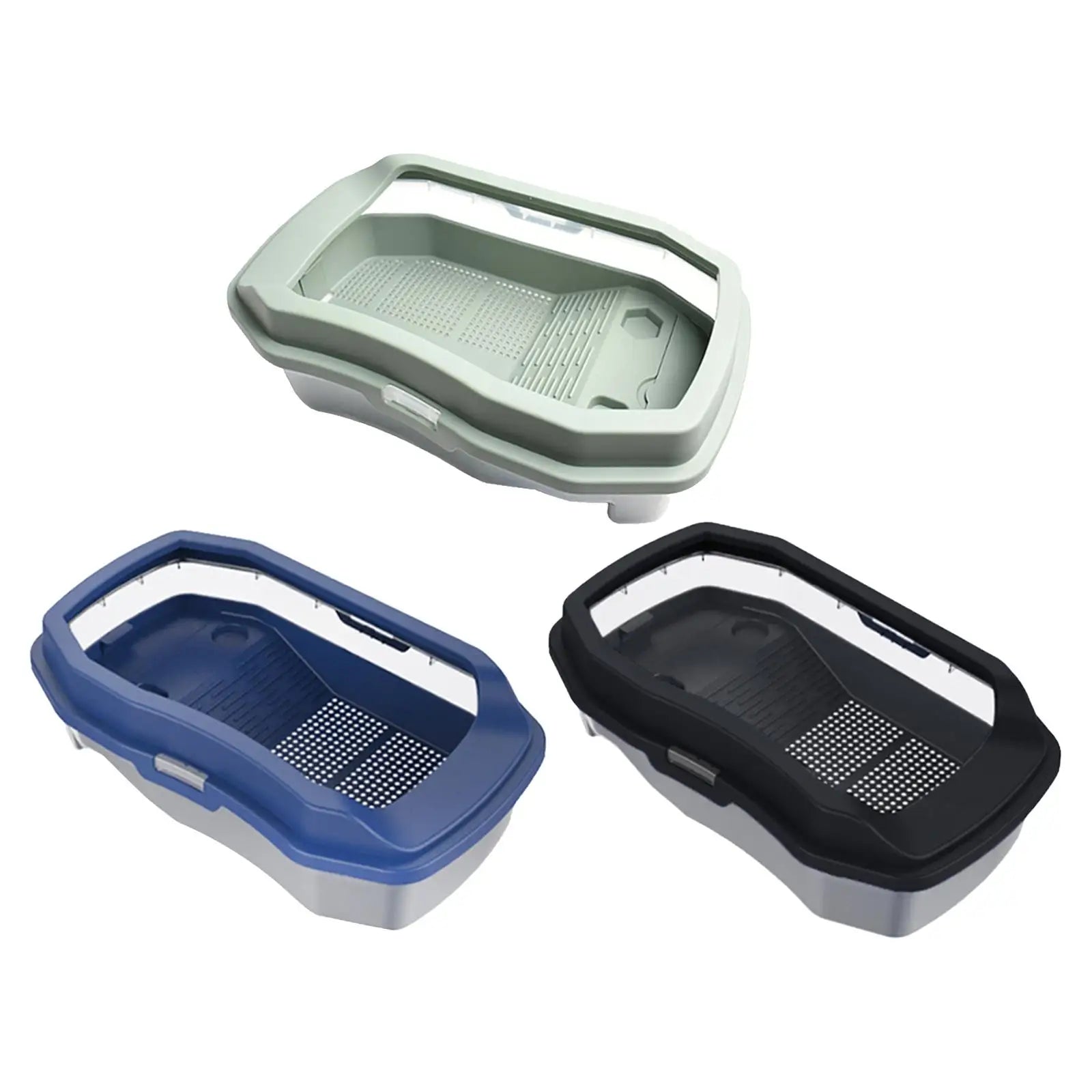 Turtle Aquarium Box with Platform Easy to Clean by Love My Pet