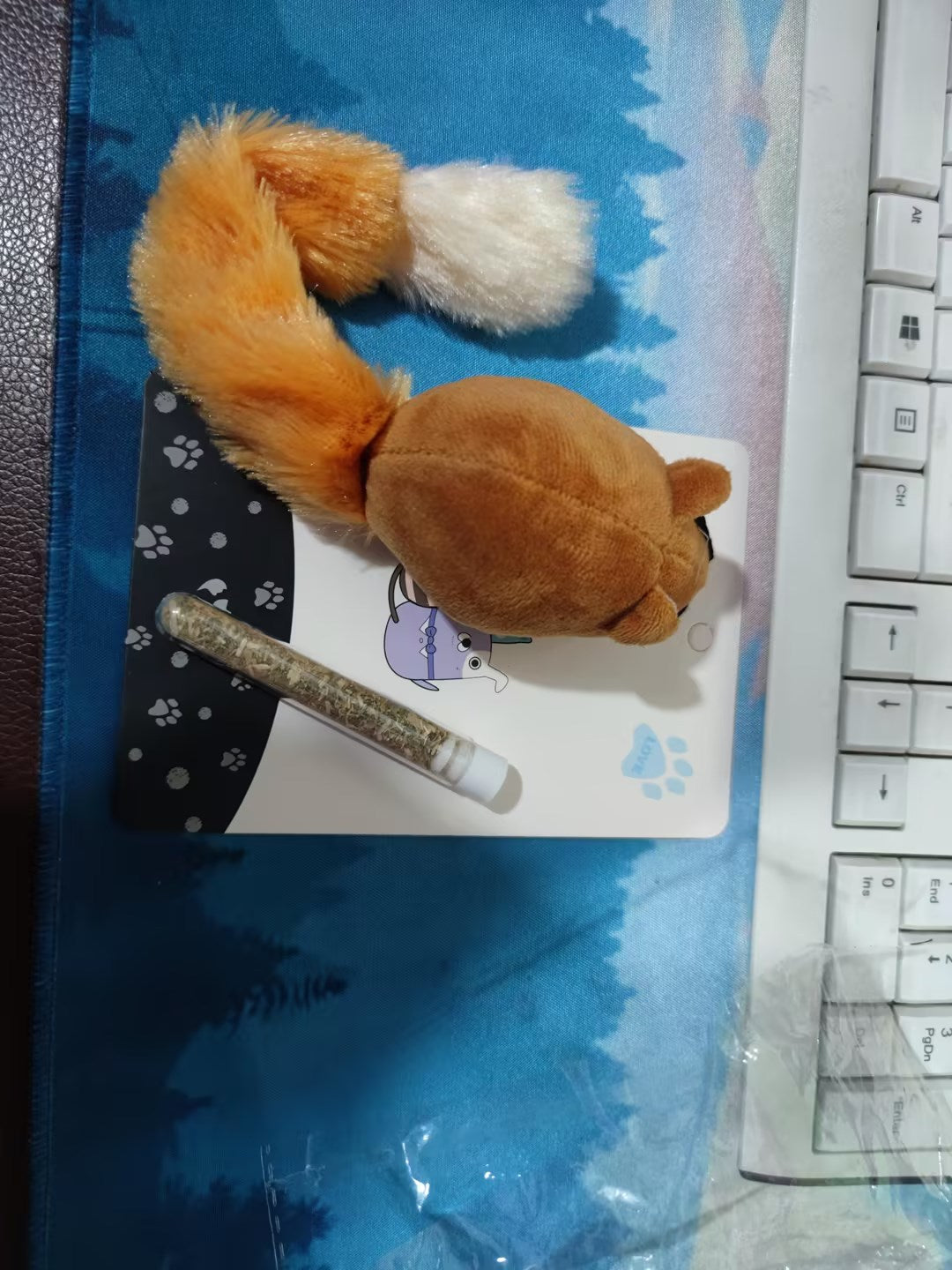 Long Tail Mouse Cat Teaster Toy by Amazing Pet Bargains