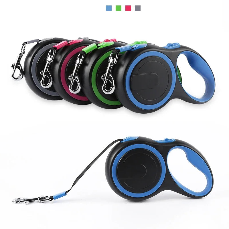 Durable Nylon Retractable Dog Leash 3/5/8M by Love My Pet