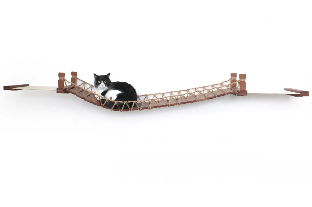 Double Cat Hammock and Climbing Bridge Combo by Catastrophic Creations