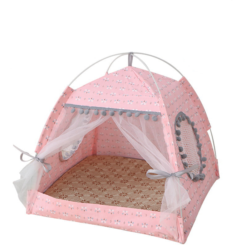 Comfy Calming Pet Tent Bed for Small Dogs and Cats by Furr Baby Gifts
