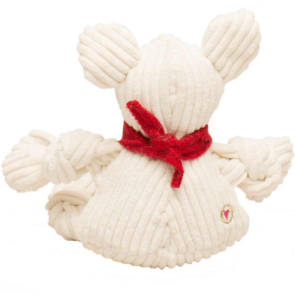 HuggleCause™, Living Free Animal Sanctuary, Little Tyke (L.T.) Knottie® Plush Dog Toy, Small by HuggleHounds