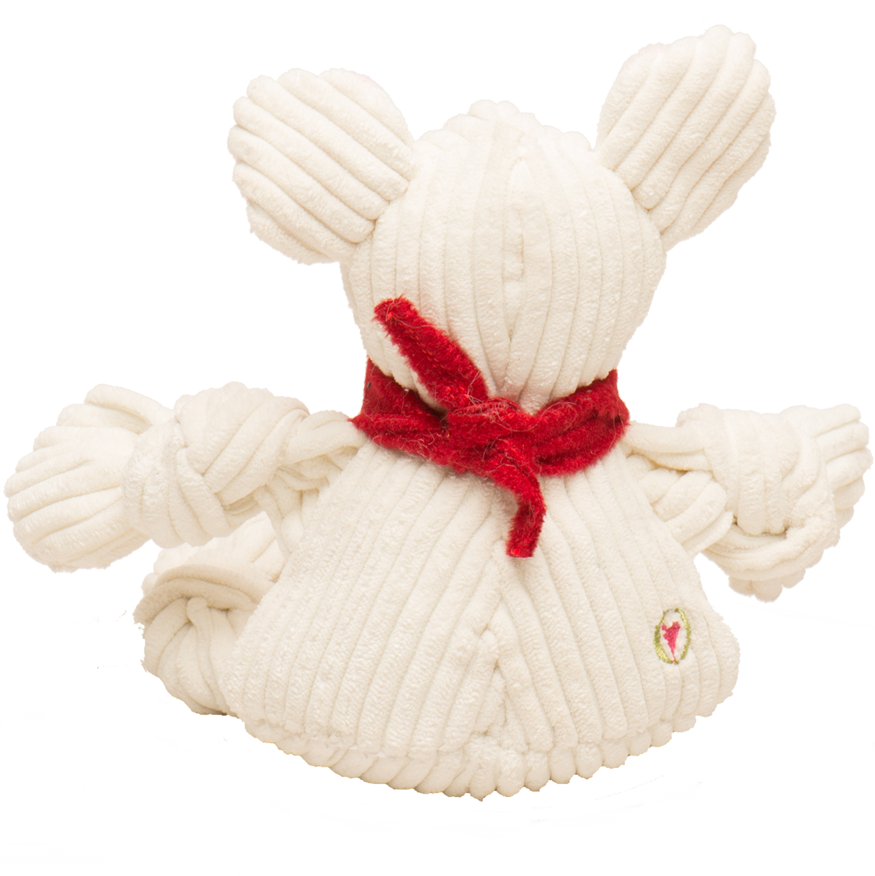 HuggleCause™, Living Free Animal Sanctuary, Little Tyke (L.T.) Knottie® Plush Dog Toy, Small by HuggleHounds