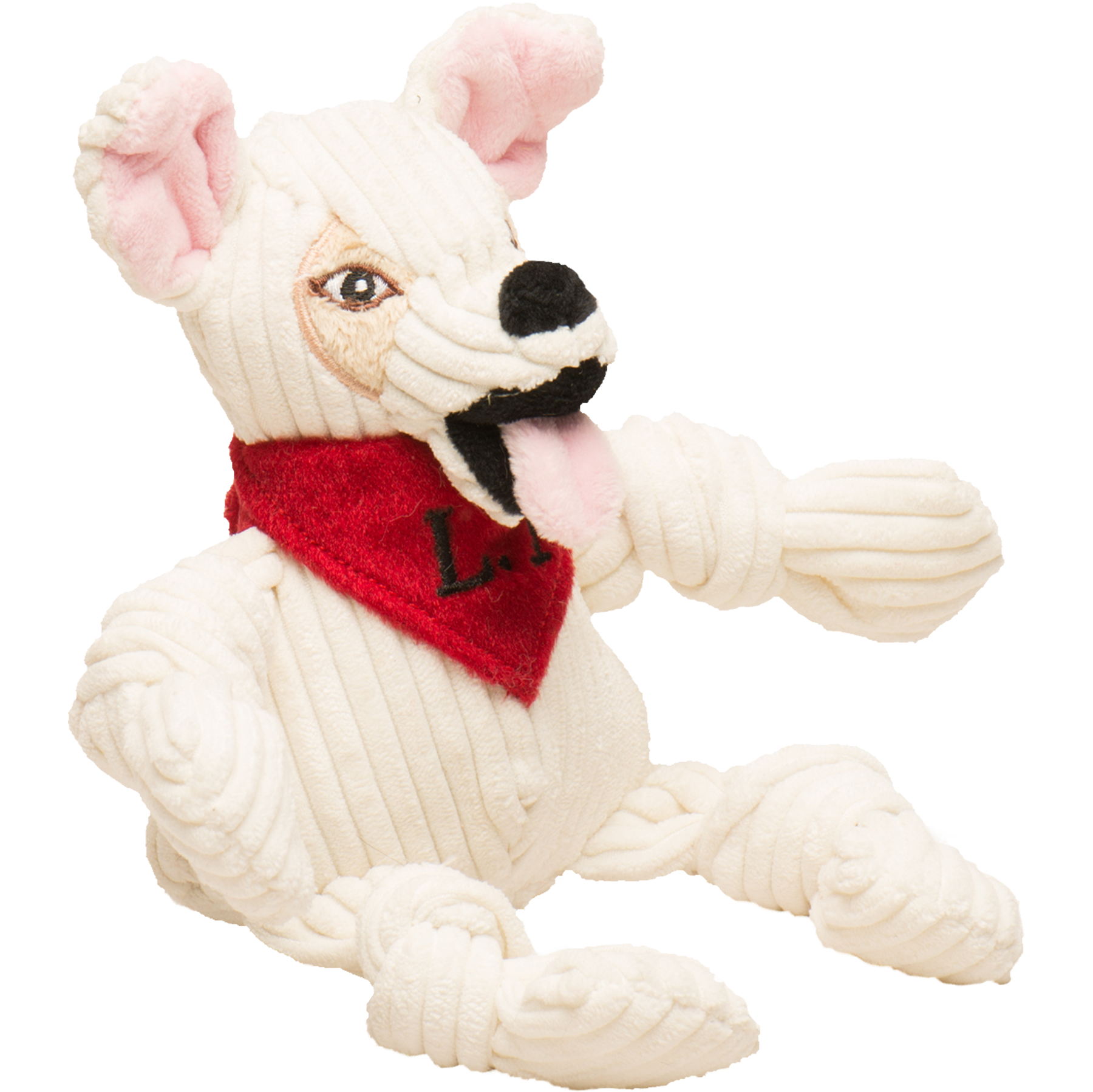 HuggleCause™, Living Free Animal Sanctuary, Little Tyke (L.T.) Knottie® Plush Dog Toy, Small by HuggleHounds