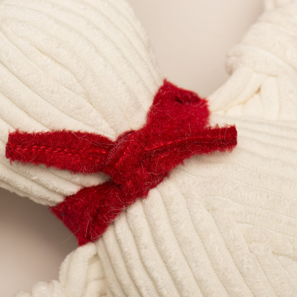 HuggleCause™, Living Free Animal Sanctuary, Little Tyke (L.T.) Knottie® Plush Dog Toy, Small by HuggleHounds