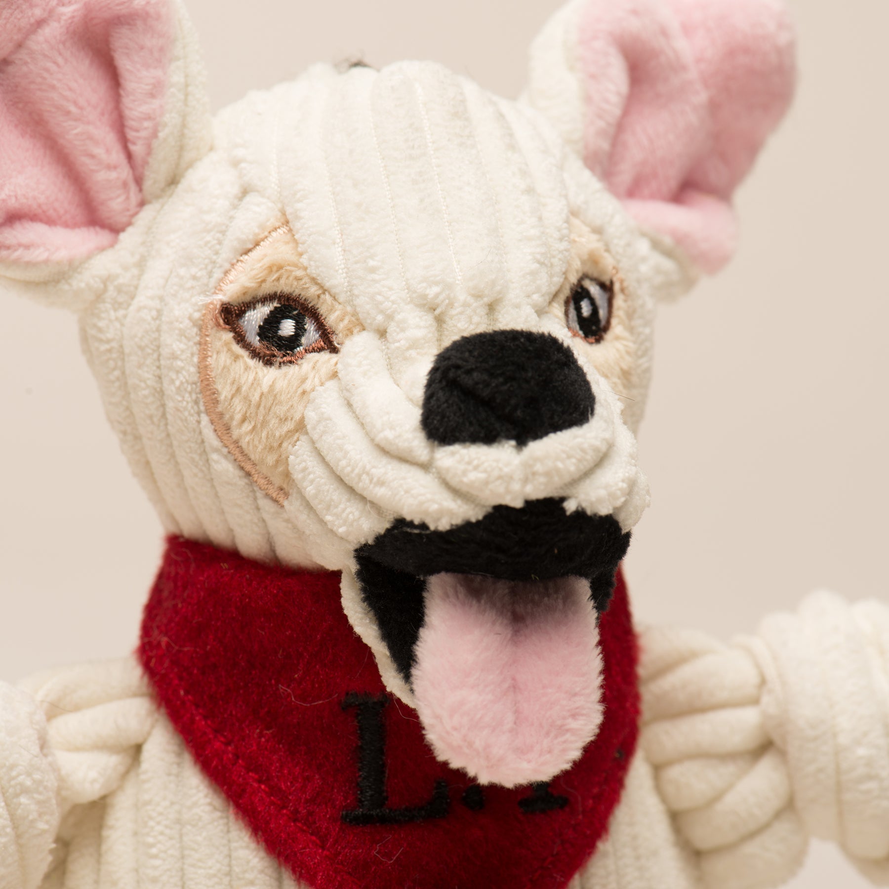 HuggleCause™, Living Free Animal Sanctuary, Little Tyke (L.T.) Knottie® Plush Dog Toy, Small by HuggleHounds