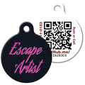 PetHub QR ID Pet Tag - Escape Artist by PetHub