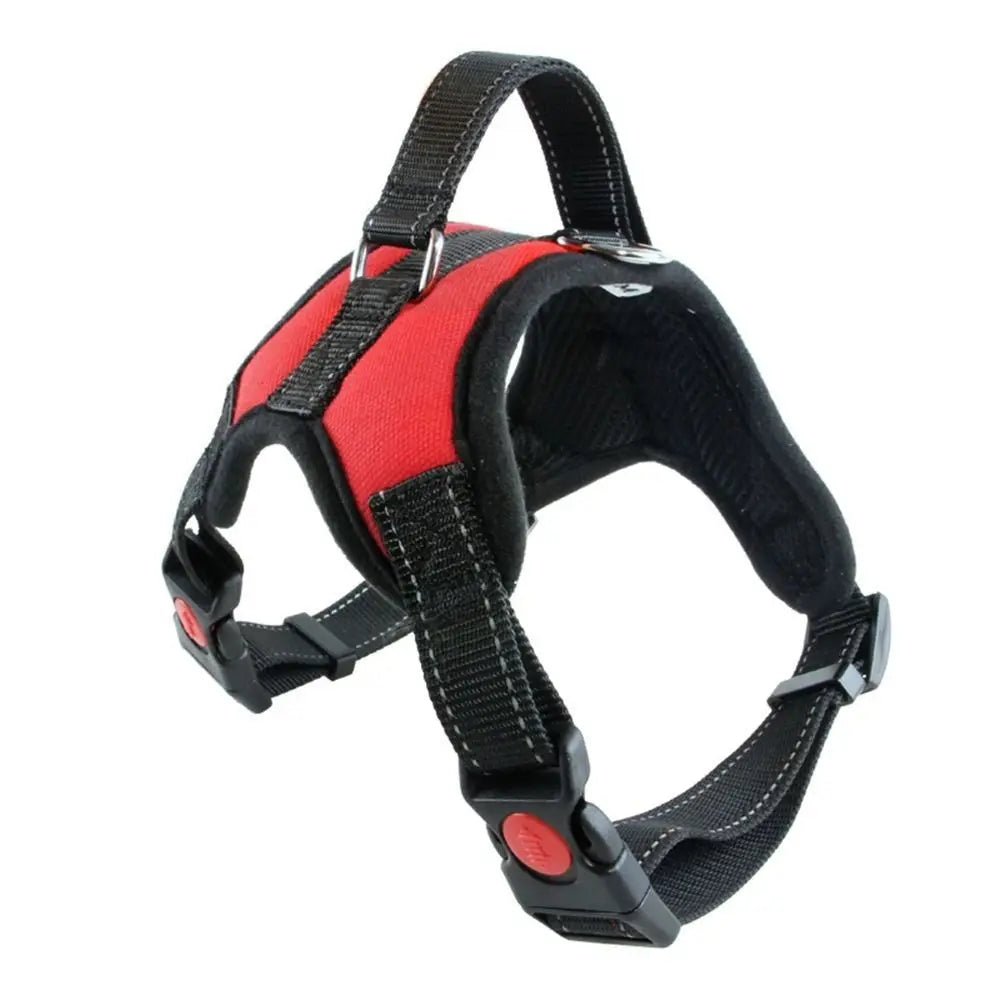 Anti Pull Breathable Pet Chest Strap Adjustable Nylon Walking Harness by Love My Pet
