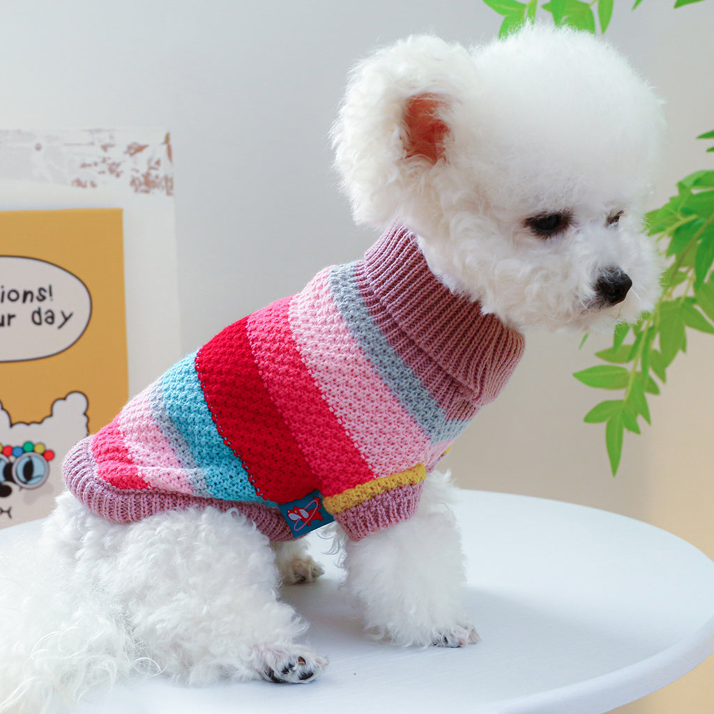 Comfortable Colorful Sweater by VetsPetStore