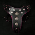 ''Bijou'' harness Black & Pink for big dogs by Bestia Dog Gear