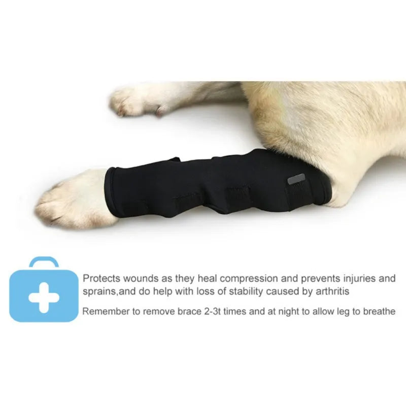 Knee Brace For Dogs, Compression Rear Joint Wrap by Love My Pet