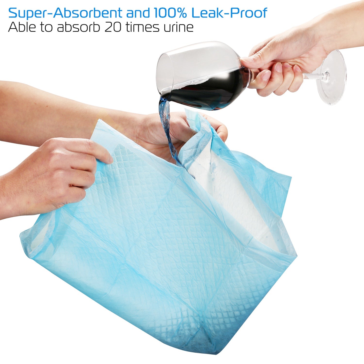 50Pcs Per Set Dog Training Pads Puppy Pee Pads -24in X 18in by VetsPetStore