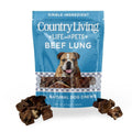 Country Living 4”-6” Beef Lung Slices Dog Treats – 8oz Bag – 100% Natural, Single-Ingredient, High-Protein, Grain-Free Dog Treats – Crunchy & Lightweight by American Pet Supplies