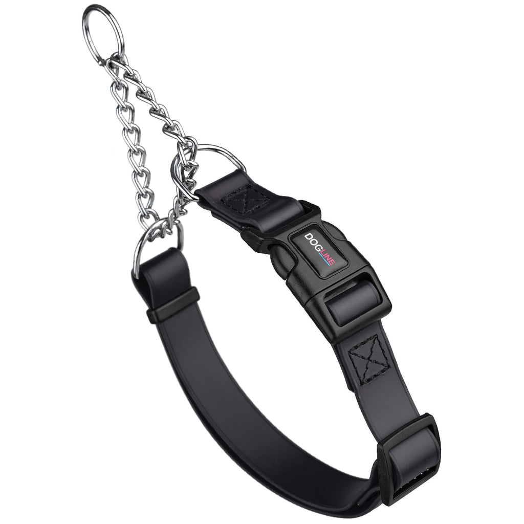 Biothane Adjustable Martingale Collar with Quick Release Buckle by Dogline