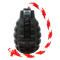 USA-K9 Magnum Grenade - Black Magnum Rubber Chew Toy for Extreme Chewers | USA Made by SodaPup/True Dogs, LLC