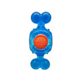 Blue Candy-Inspired Squeaky Tennis Ball Dog Chew Toy – TPR, Durable & Promotes Dental Health by American Pet Supplies