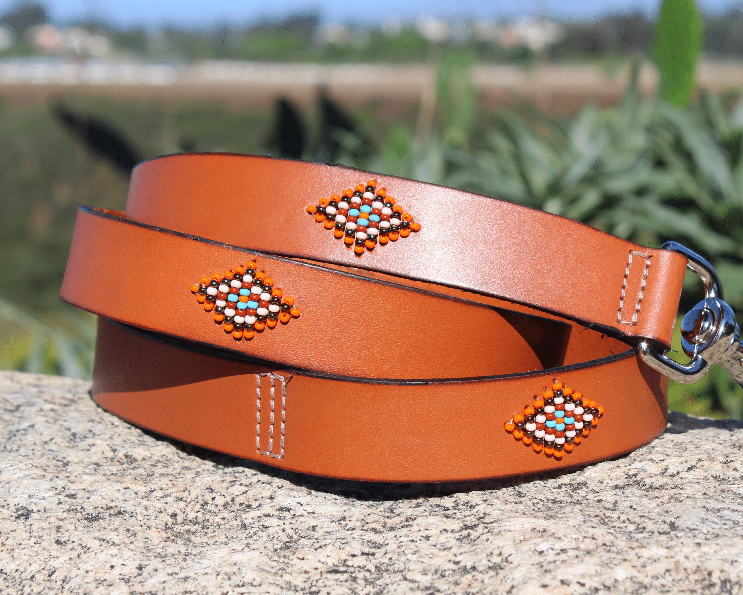 Matching leash/dog collar Boho Chic Sambboho Bundle by Sambboho
