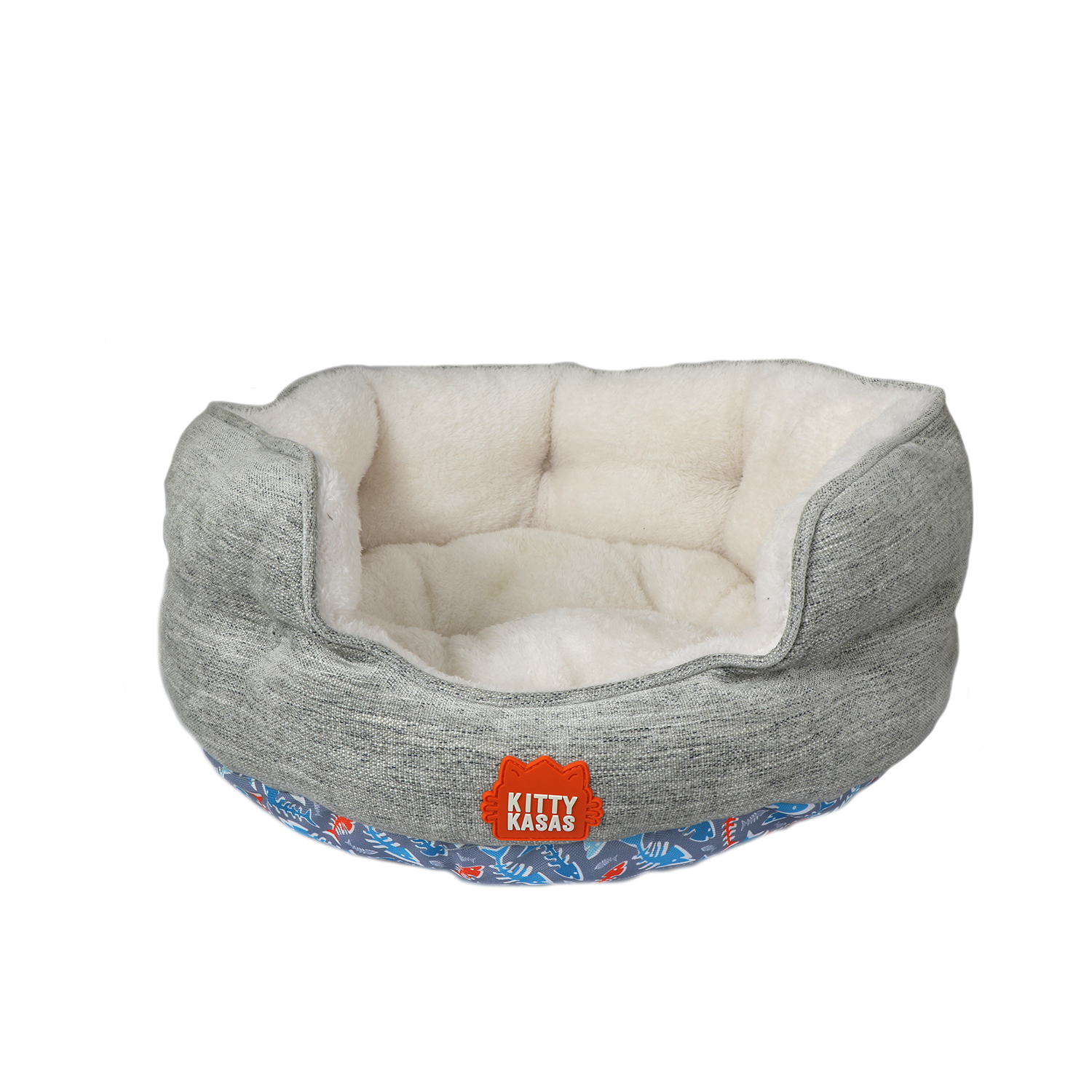 Kitty Kasa Bolster Cat Bed