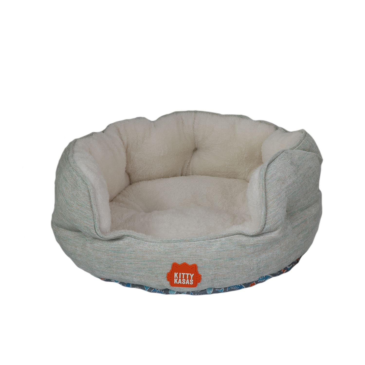 Kitty Kasa Bolster Cat Bed