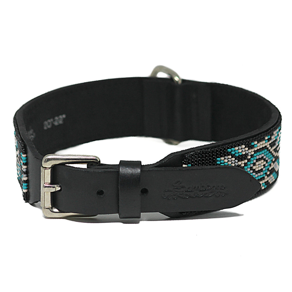 Bora Bora Sambboho dog collar (with center D-ring) by Sambboho