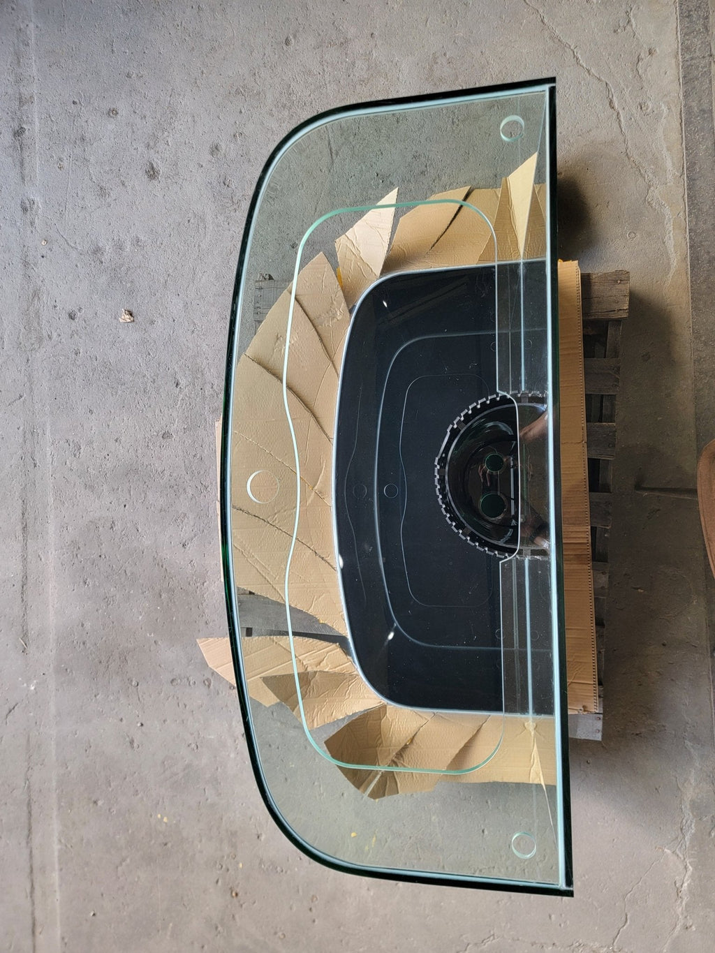 Glass Bowfront by AQUA VIM