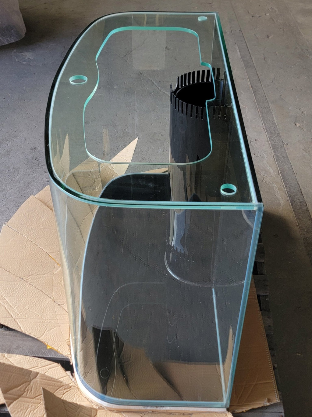 Glass Bowfront by AQUA VIM